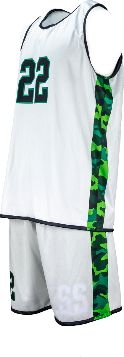 design green basketball jersey