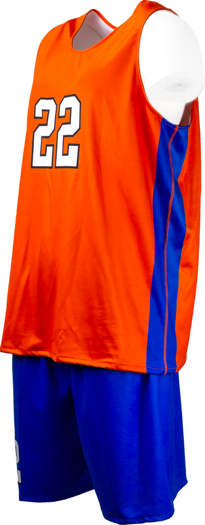 FitUSA Solid REVERSIBLE Sublimated Men's Basketball Jersey