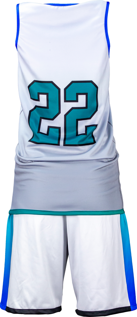 FitUSA Fade REVERSIBLE Sublimated Women's Basketball Jersey